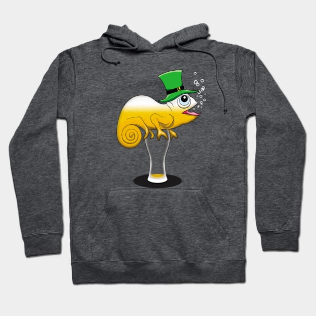 Funny St Patricks day Beer drinking animal Hoodie by TMBTM